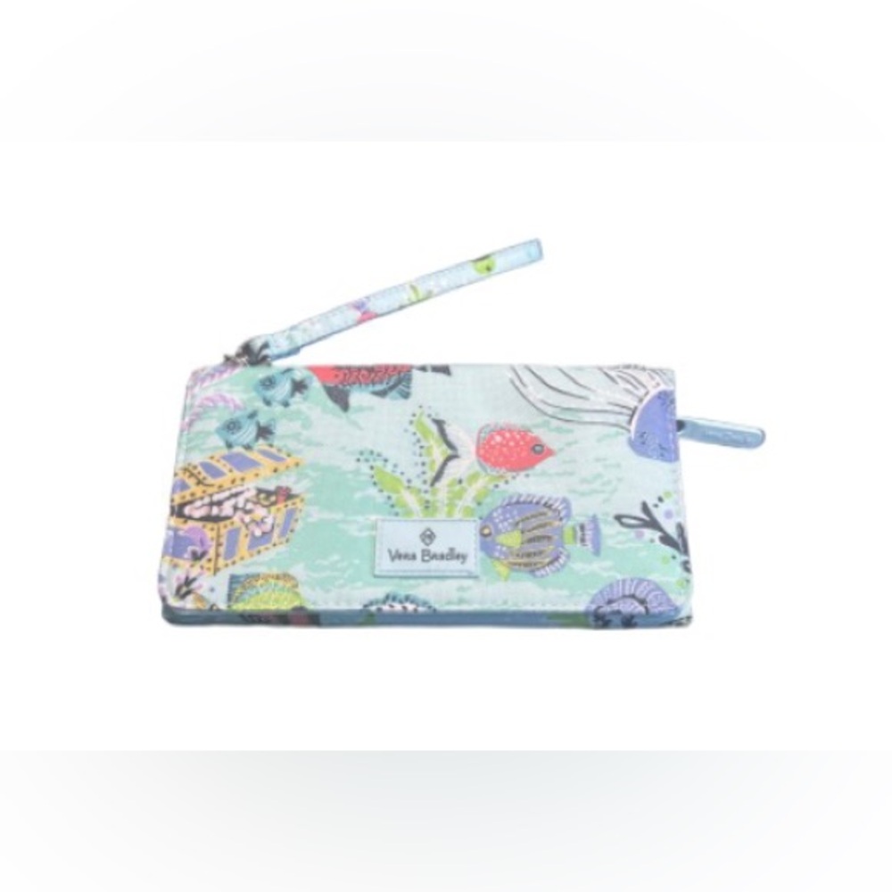 Vera Bradley Sea life lighten up rfid  Wristlet